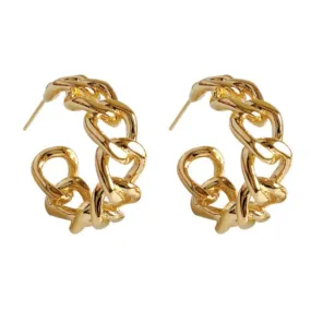 14K Gold-Filled Cuba Hoops