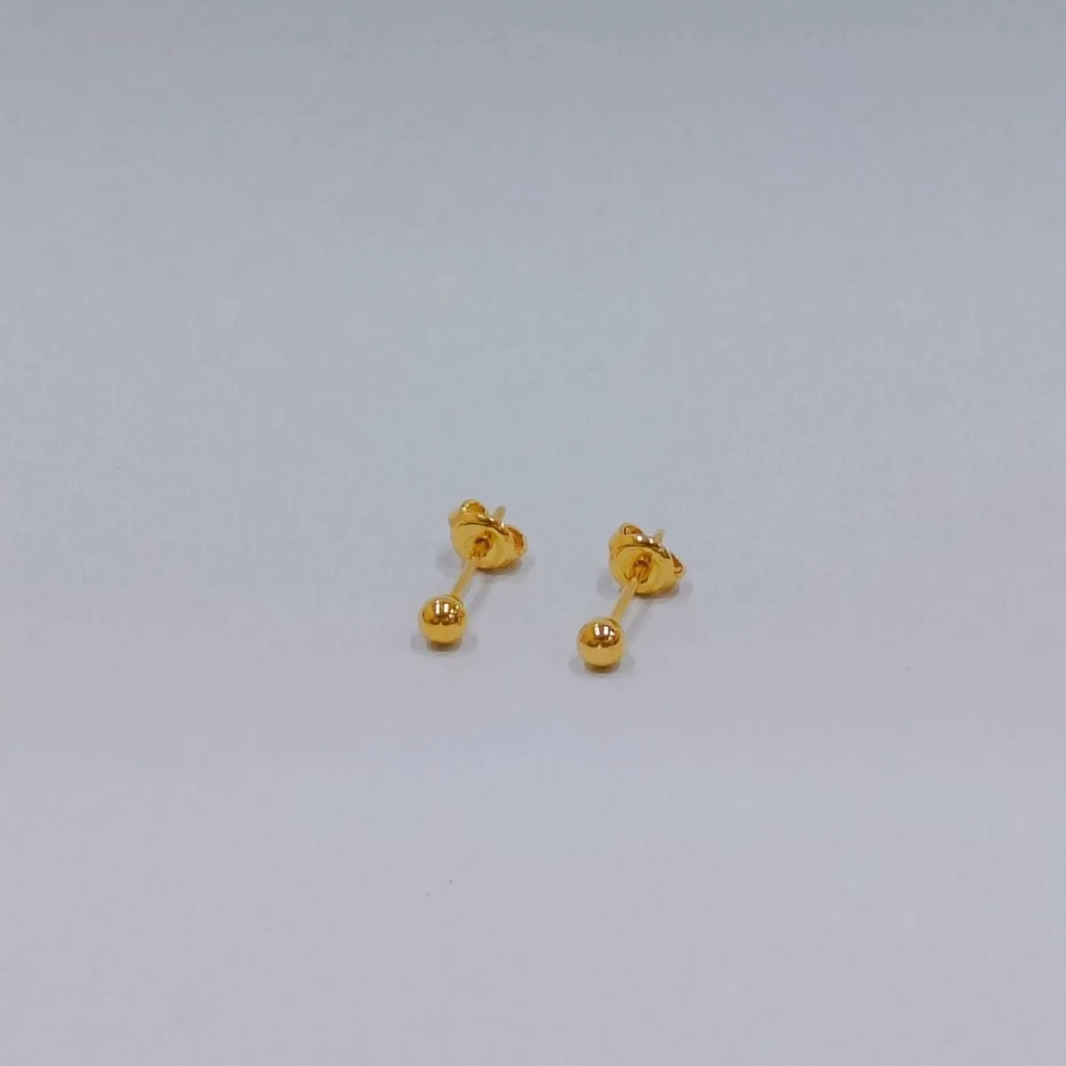 22k / 916 Gold Ball Stud Earring by Best Gold Shop