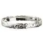 925 Sterling Silver Hand Carved Hawaiian Bangles - 6mm to 18mm