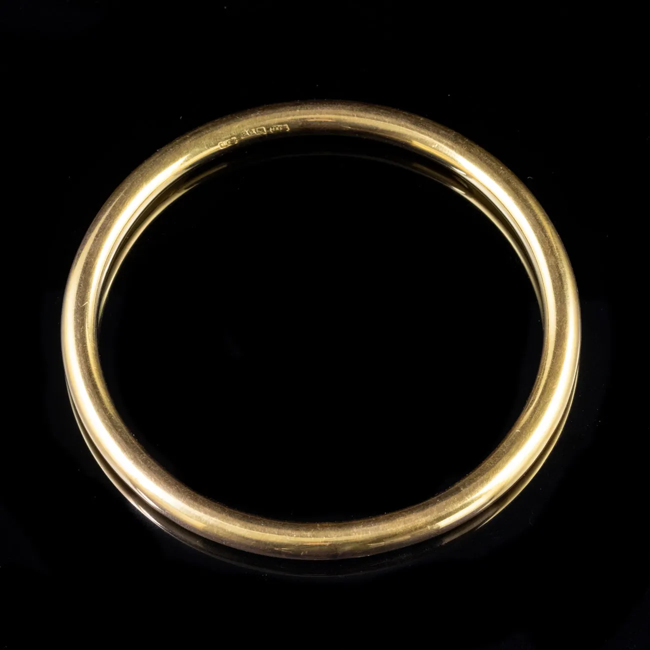 Antique Victorian Slave Bangle 9Ct Gold Circa 1900