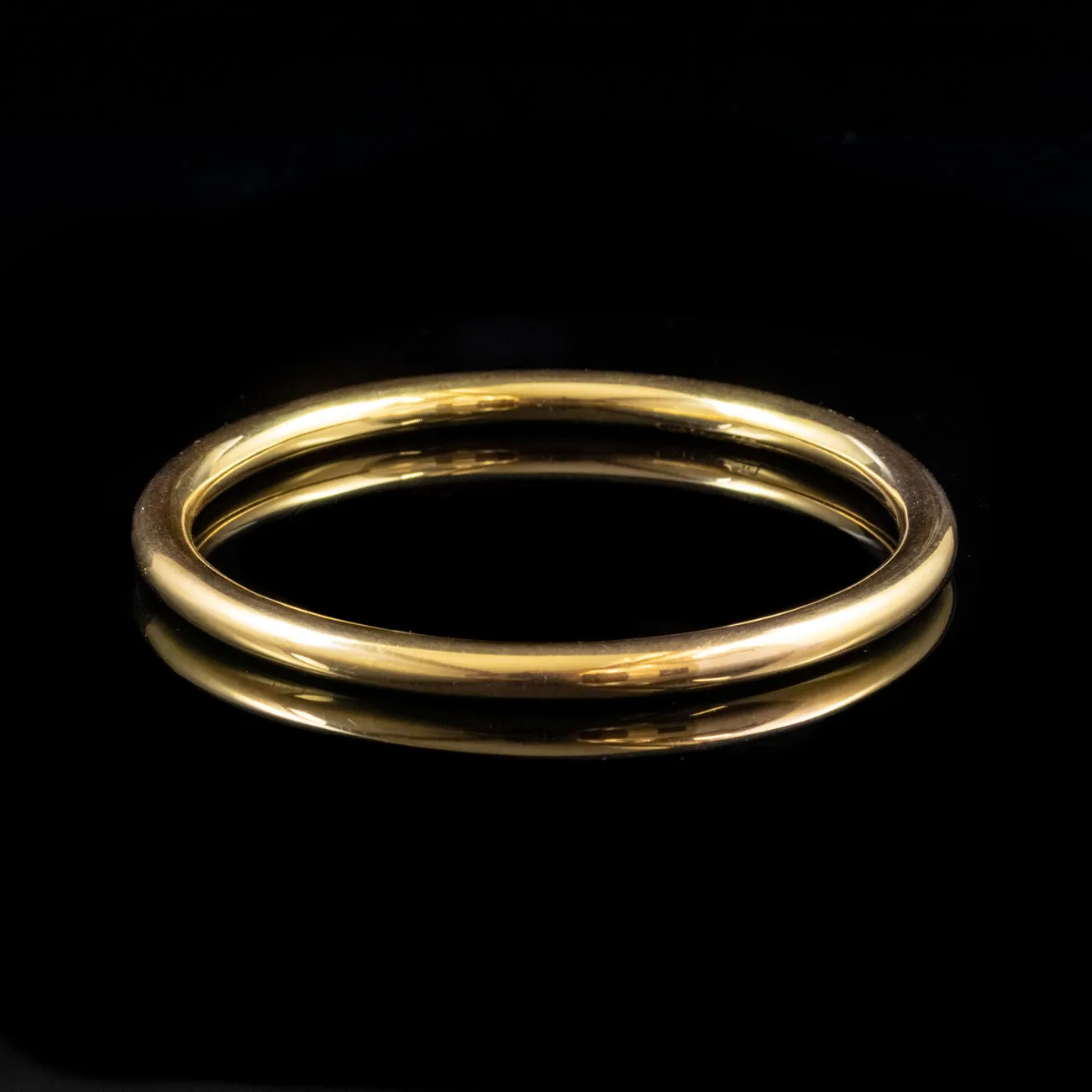 Antique Victorian Slave Bangle 9Ct Gold Circa 1900