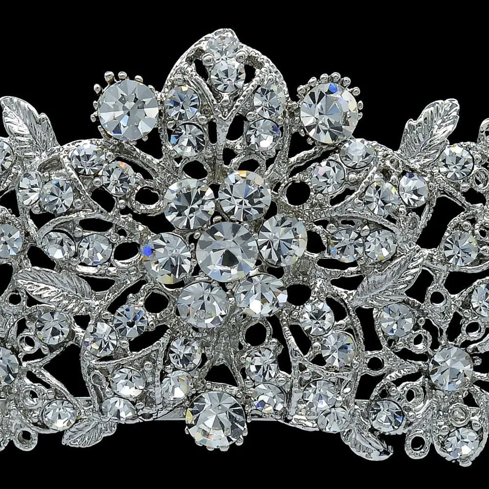 Austrian Crystals wedding bridal royal tiara diadem crown JHA4714-6