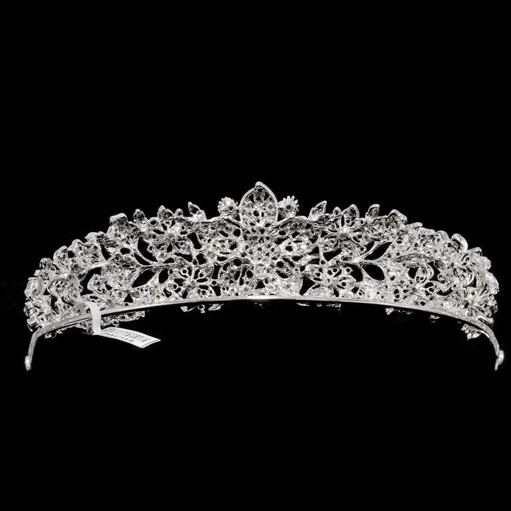 Austrian Crystals wedding bridal royal tiara diadem crown JHA4714-6