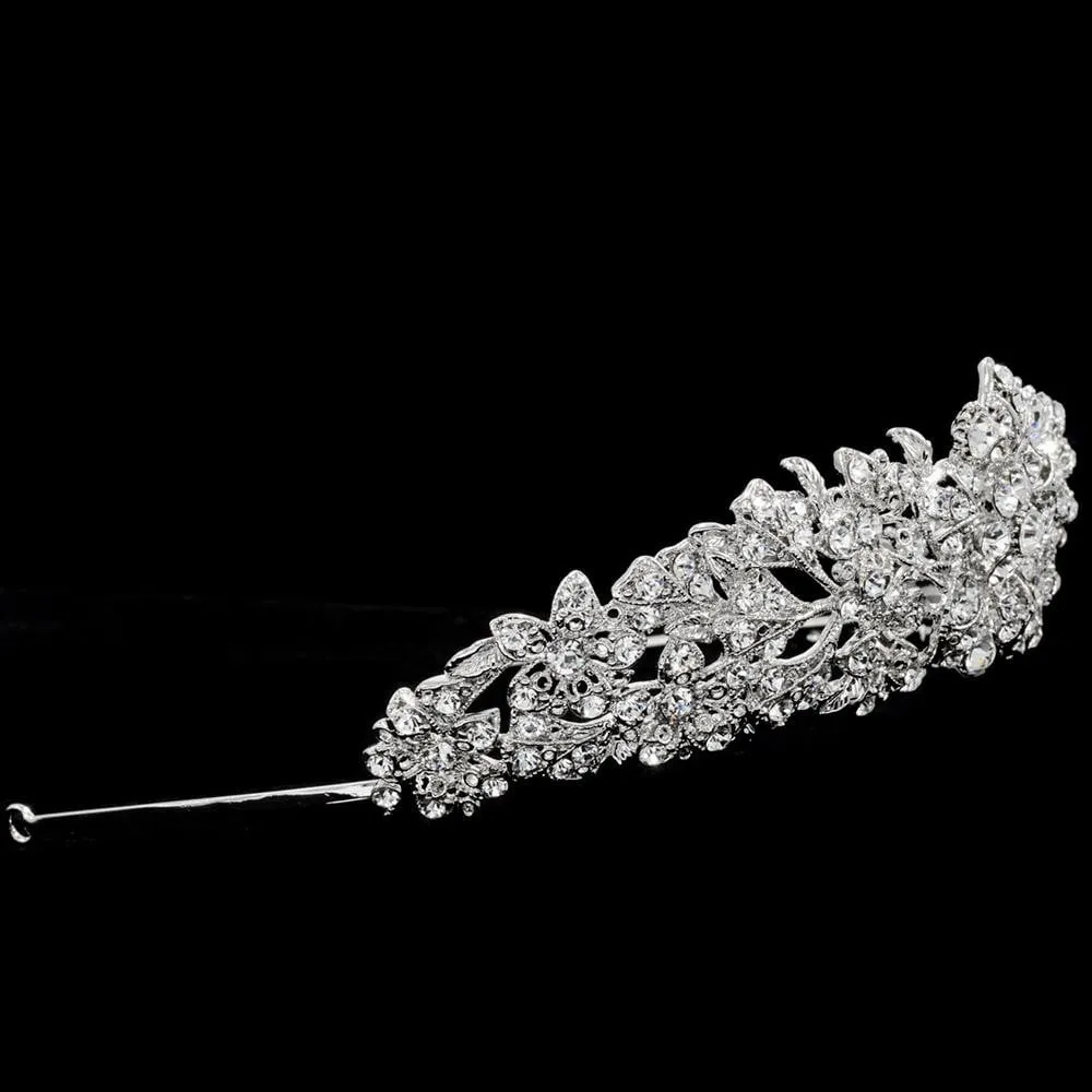 Austrian Crystals wedding bridal royal tiara diadem crown JHA4714-6