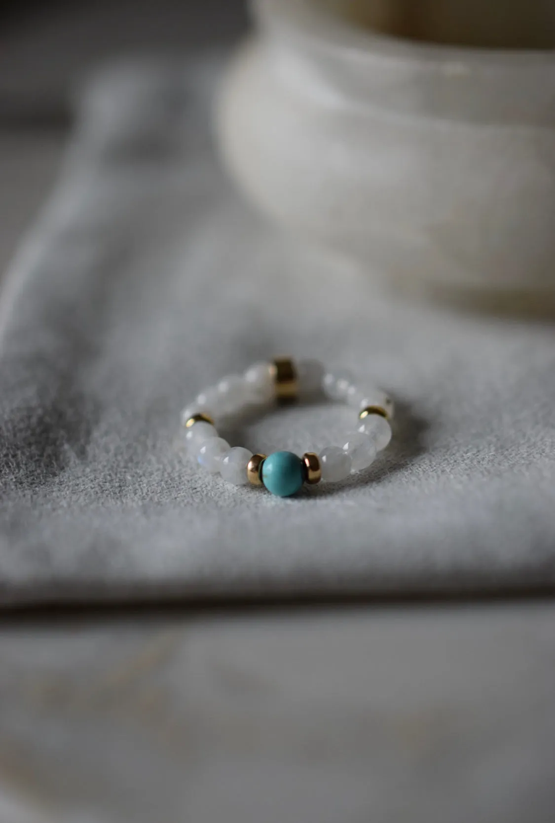 BALANCE   NEW BEGINNINGS - LITTLE RIVER acupressure BEAD RING