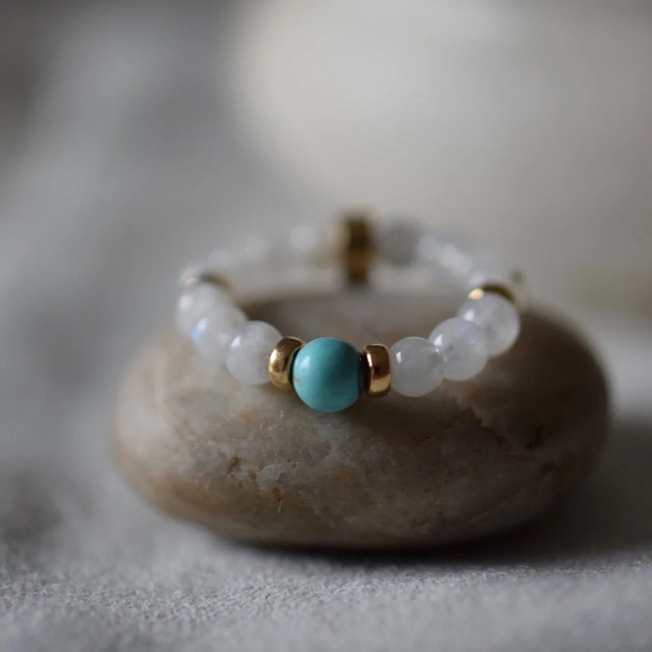 BALANCE   NEW BEGINNINGS - LITTLE RIVER acupressure BEAD RING