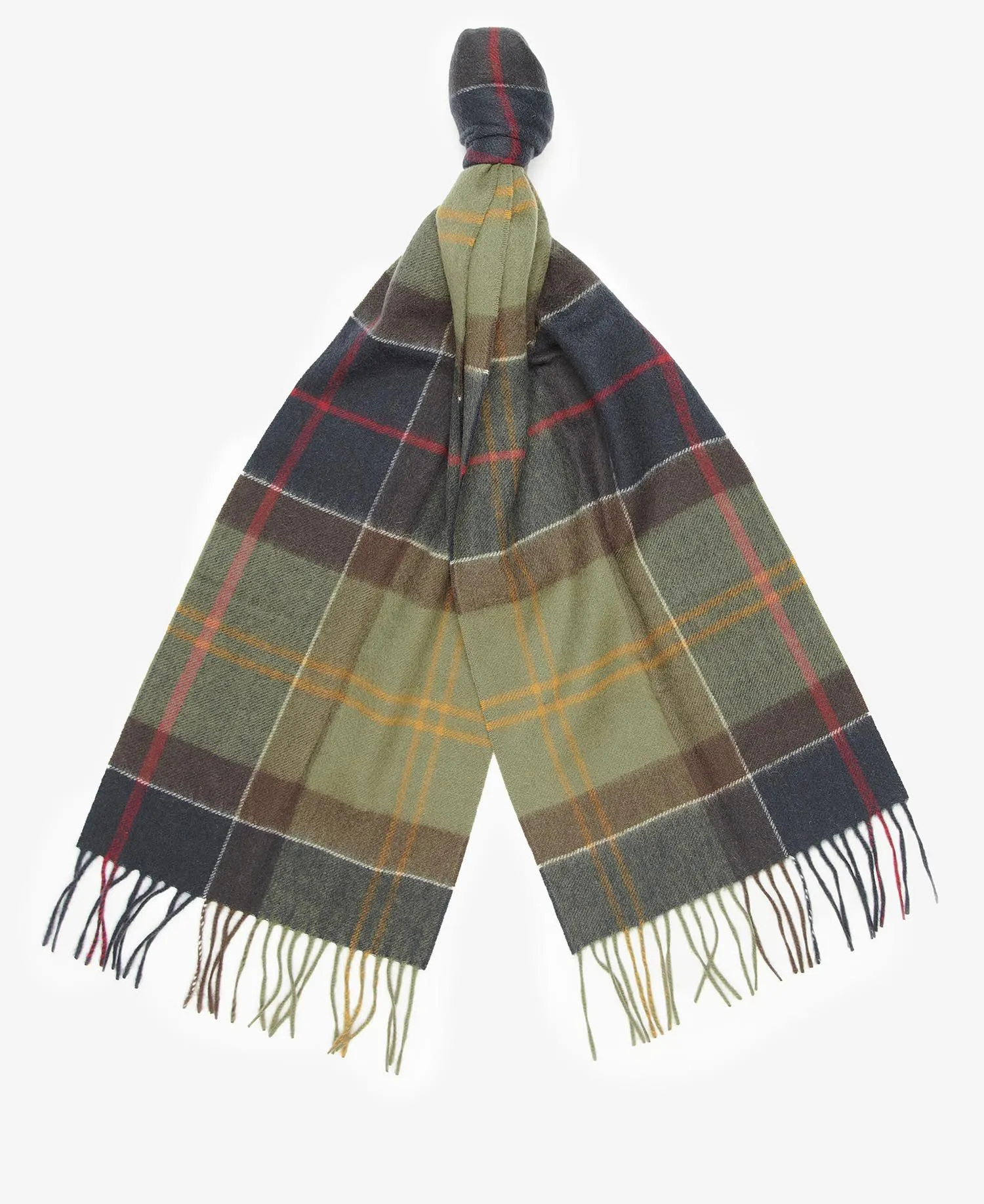 Barbour Cashmere Tartan Scarf