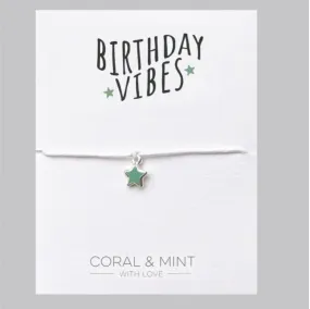 Birthday Vibes Star Bracelet