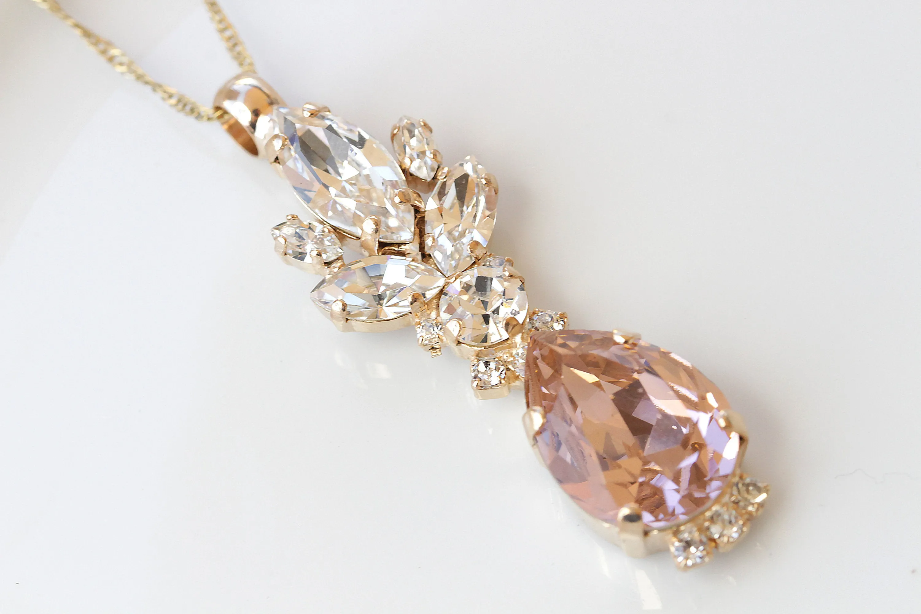 BLUSH BRIDAL NECKLACE