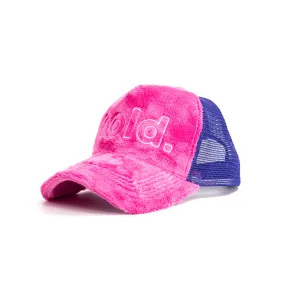 bold. Trucker Cap Pink/Purple