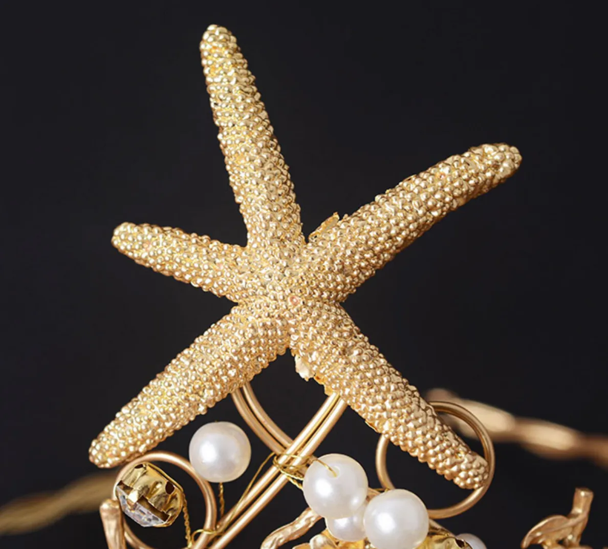 Carefree Mermaid Starfish Crown