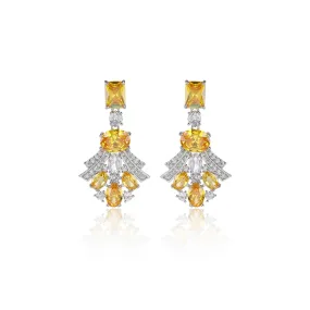 Classic Style Cubic Zircon Earrings, Drop Crystals Earring for Bride, Women Girl Birthday Party Jewelry CE11923