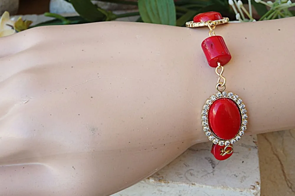 Coral bracelet