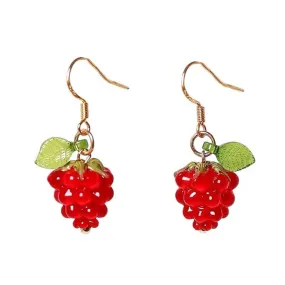 Cute Raspberry Earrings