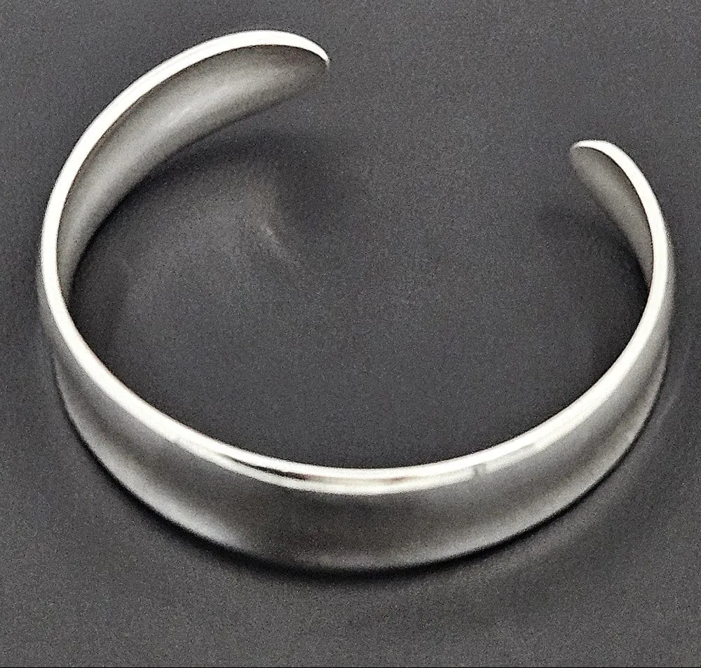 Denmark Ove Wendt for Age Fausing Sterling Silver Cuff Bracelet C. Early 1980s