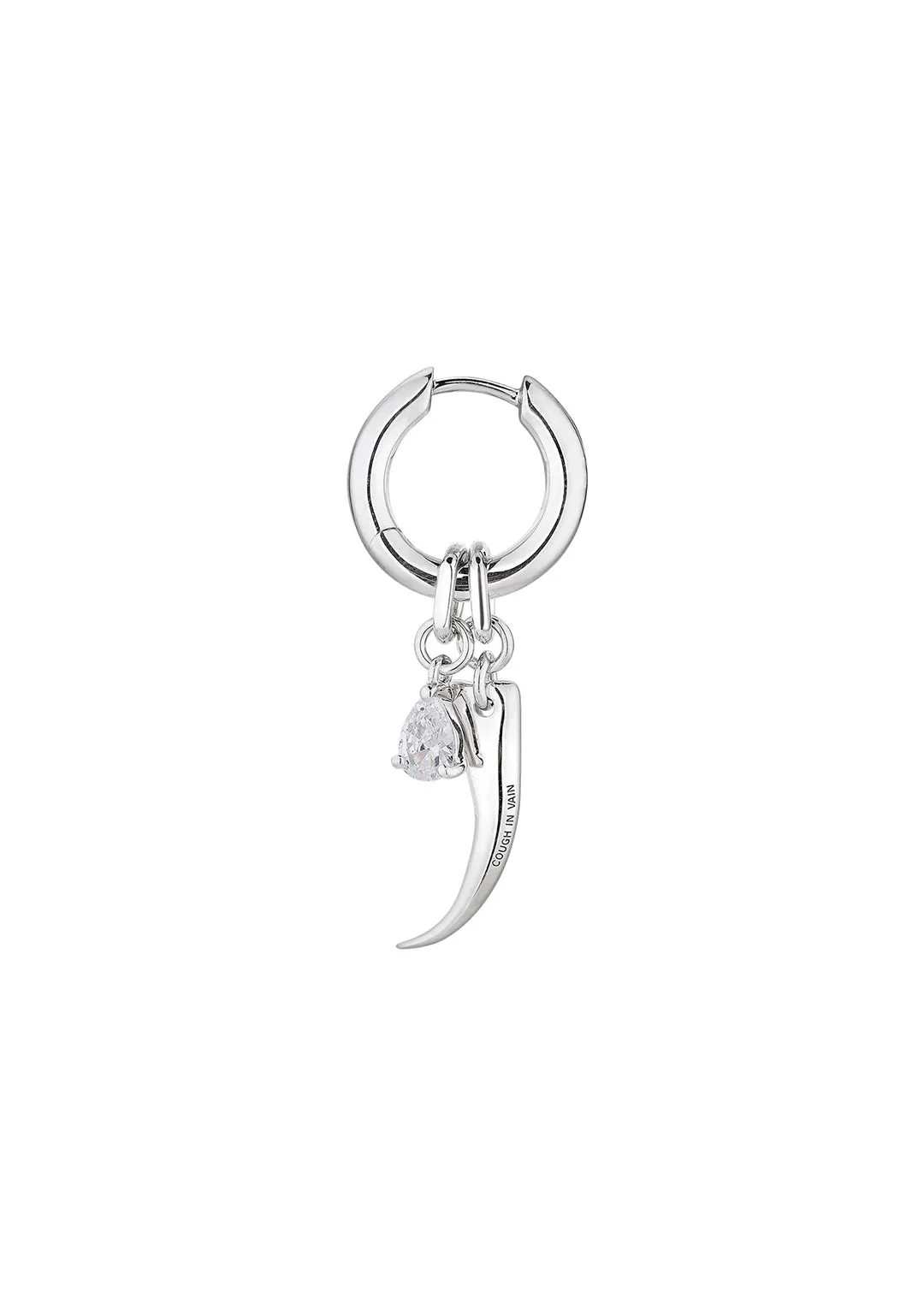 Diamond drop earrings (single)