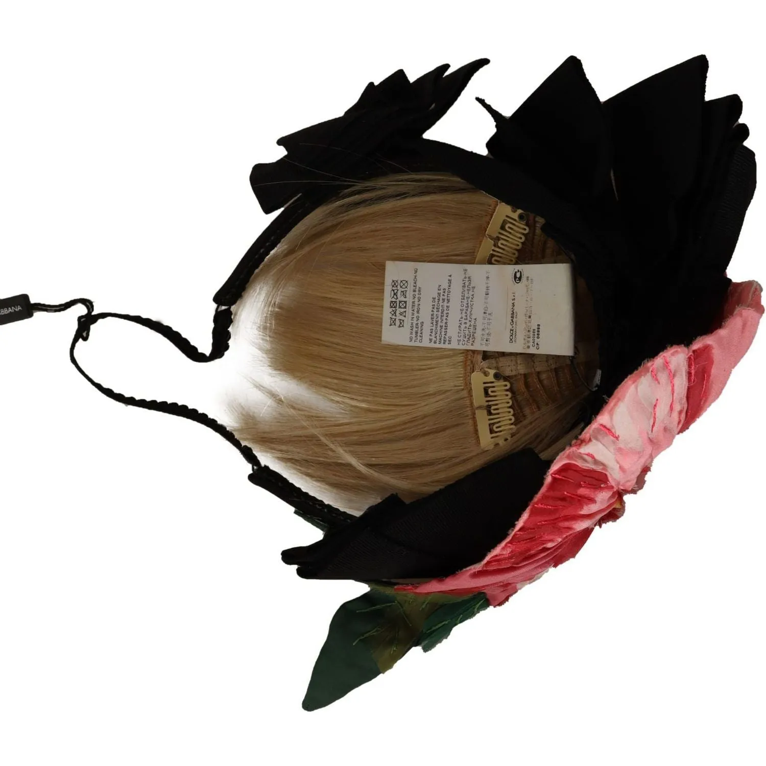 Dolce & Gabbana Elegant Silk-Blend Diadem Headband