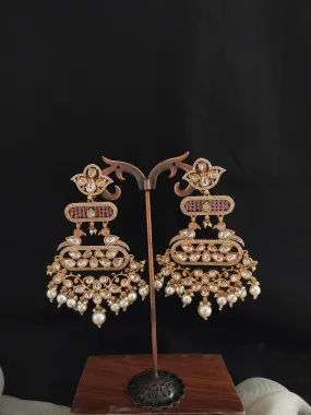 Elevate Your Look with Our Stunning Kundan Dangling Earrings