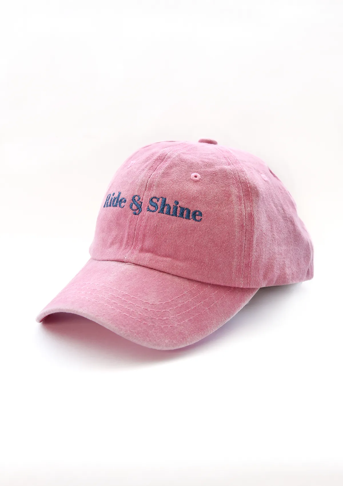 Equestrian Cotton Ride and Shine Cap | Pink