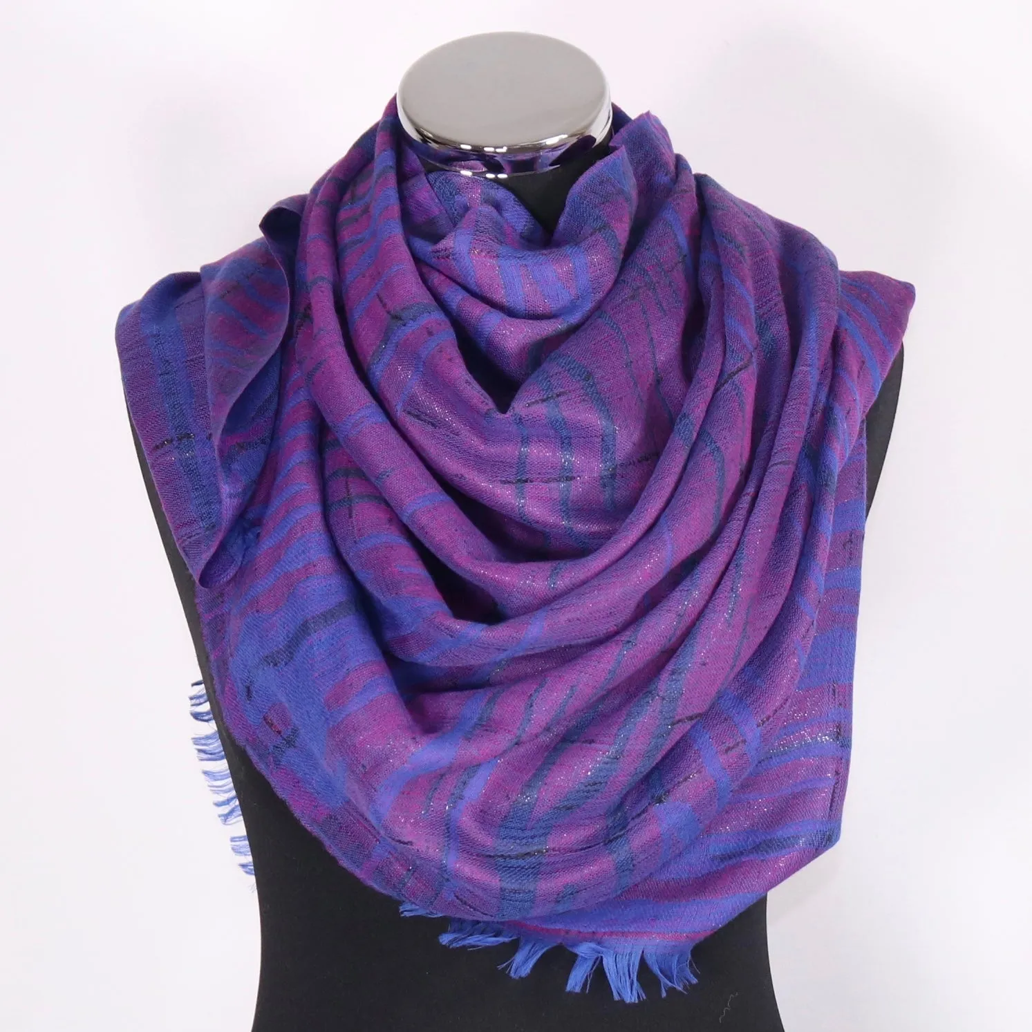 Erin Reversible Wool Scarf