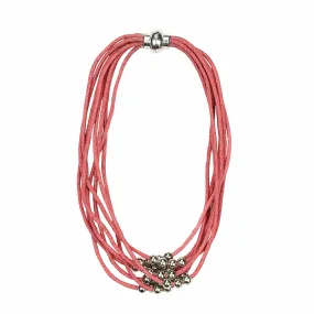 EVELYN Bracelet /Choker necklace  - CORAL