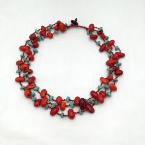 Felipe Zompantle Turquoise Necklace