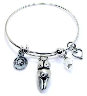 Goddess Of Fertility Expandable Bangle Bracelet