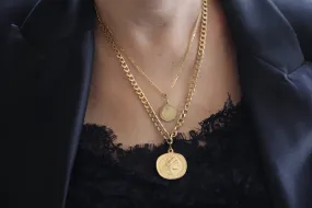 GOLD COIN NECKLACE