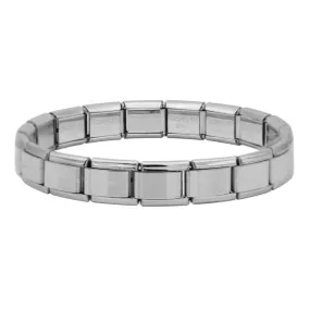 Hapiship New Fashion Women Jewelry 9mm Width  Color Stainless Steel Bracelet Bangle Girls Wedding Gift G108