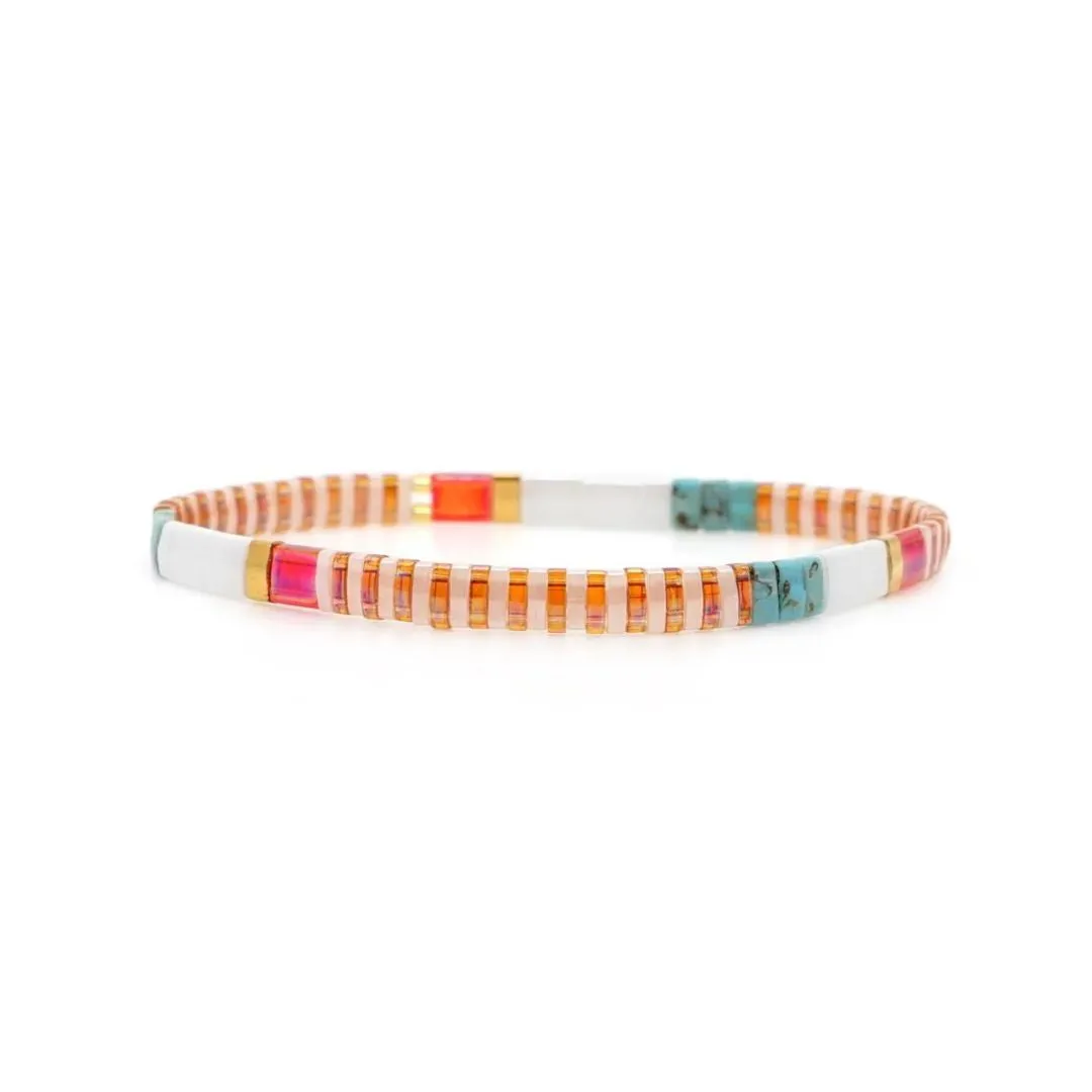 Ibiza Bracelet | Coral Mix