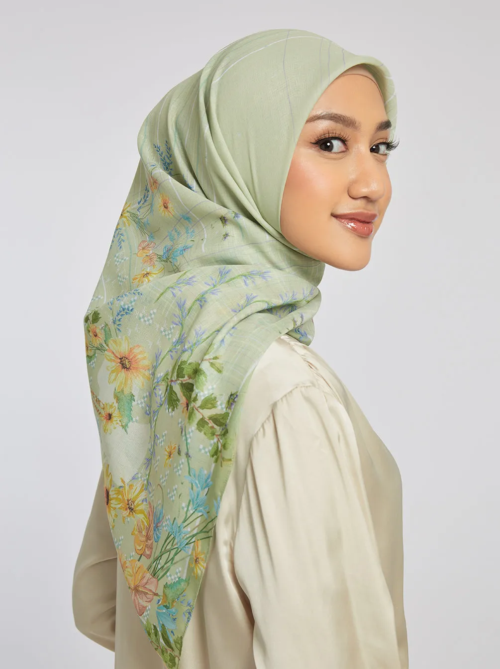 IMMAR SIGNATURE SCARF LIGHTLIME