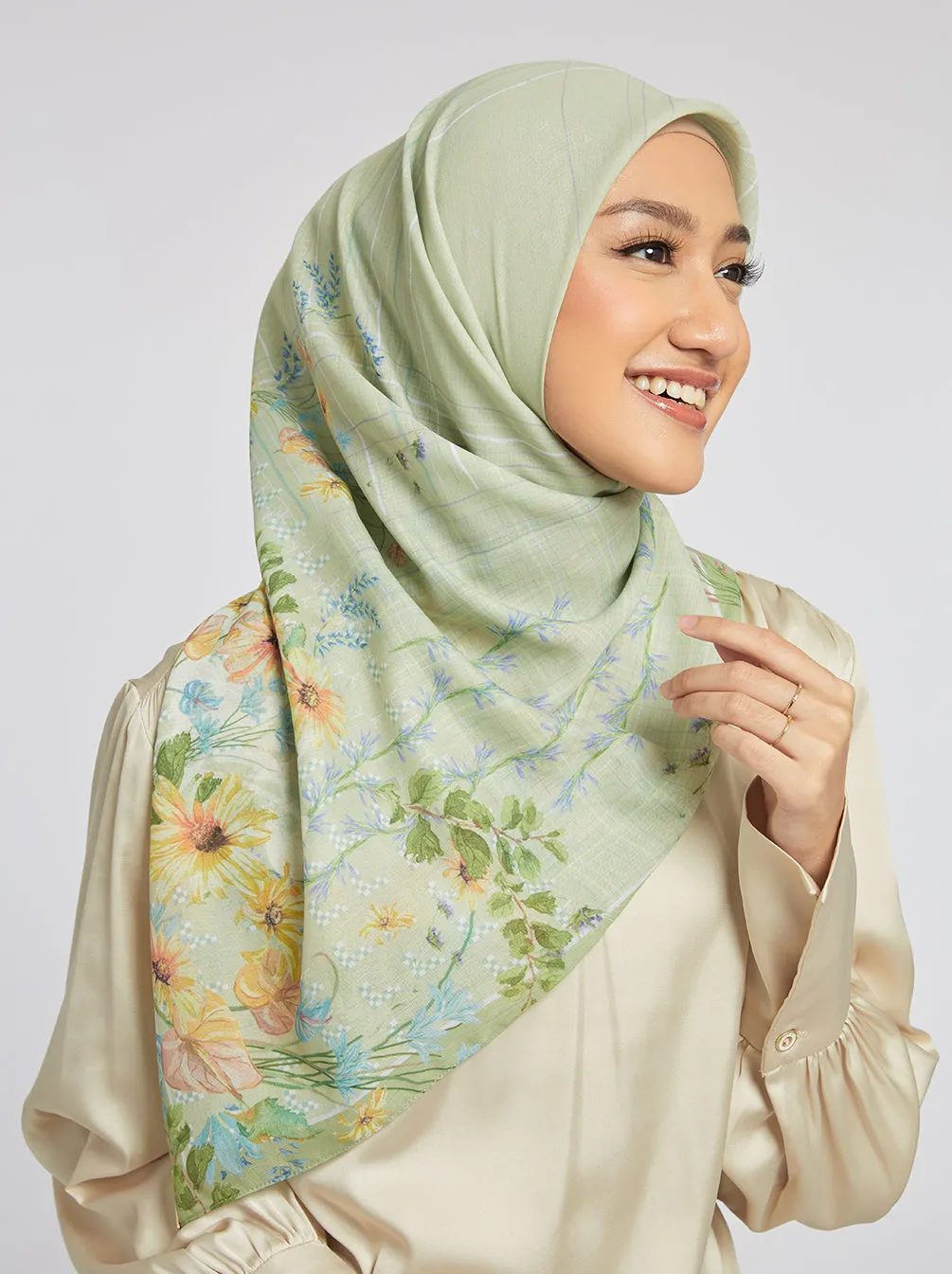 IMMAR SIGNATURE SCARF LIGHTLIME