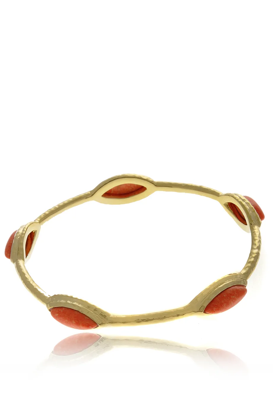 ISHARYA NILE NYMPH Coral Bangle Bracelet