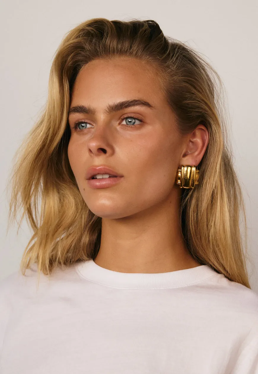 Kenny Earrings | Gold