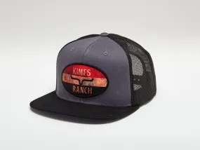 Kimes Ranch American Standard Trucker Charcoal Ball Cap