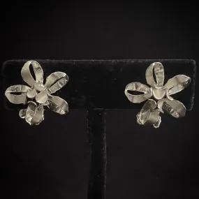 Late 50s/ Early 60s Coro Flower Earrings