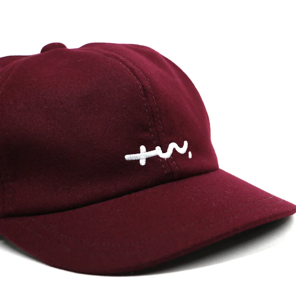 L.L WOOL CAP -BURGUNDY-