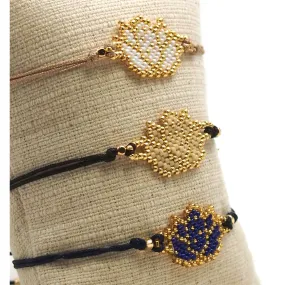 Lotus Hand-Loomed Bracelet