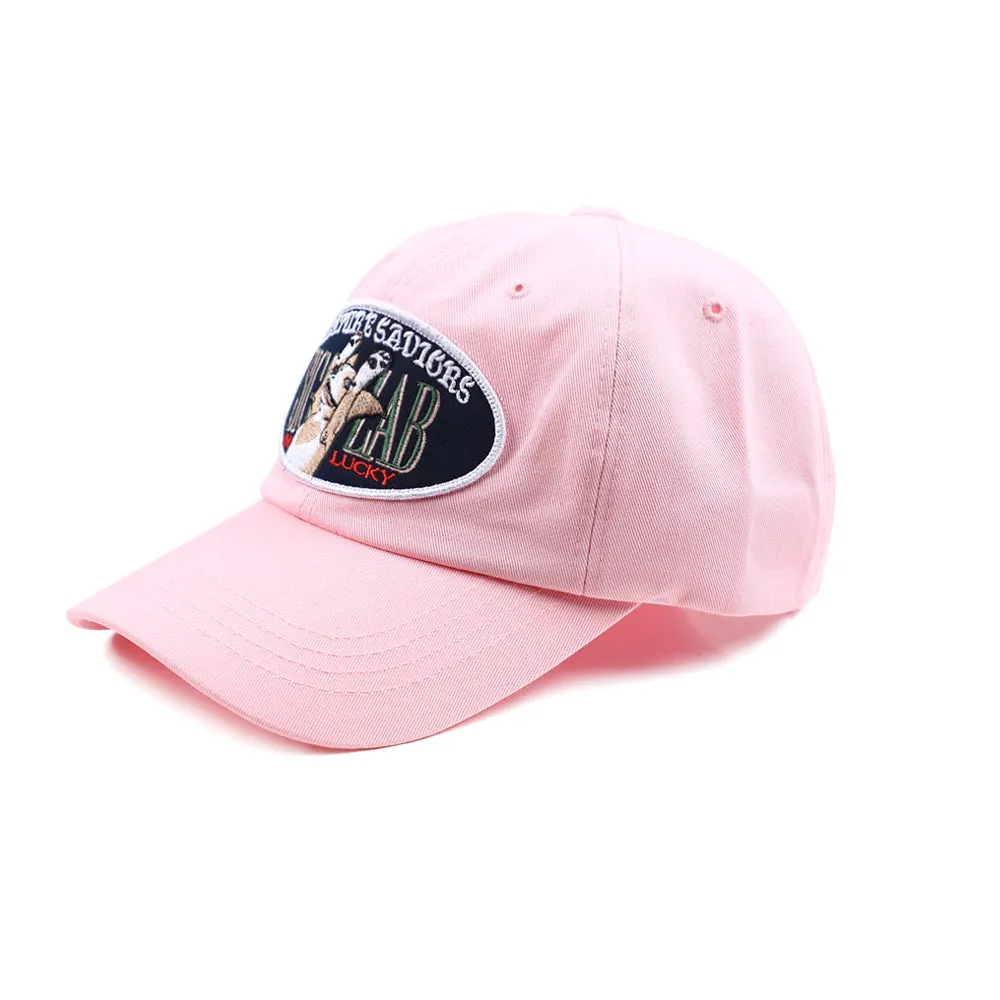 LUCKY WAPPEN CAP BABY PINK