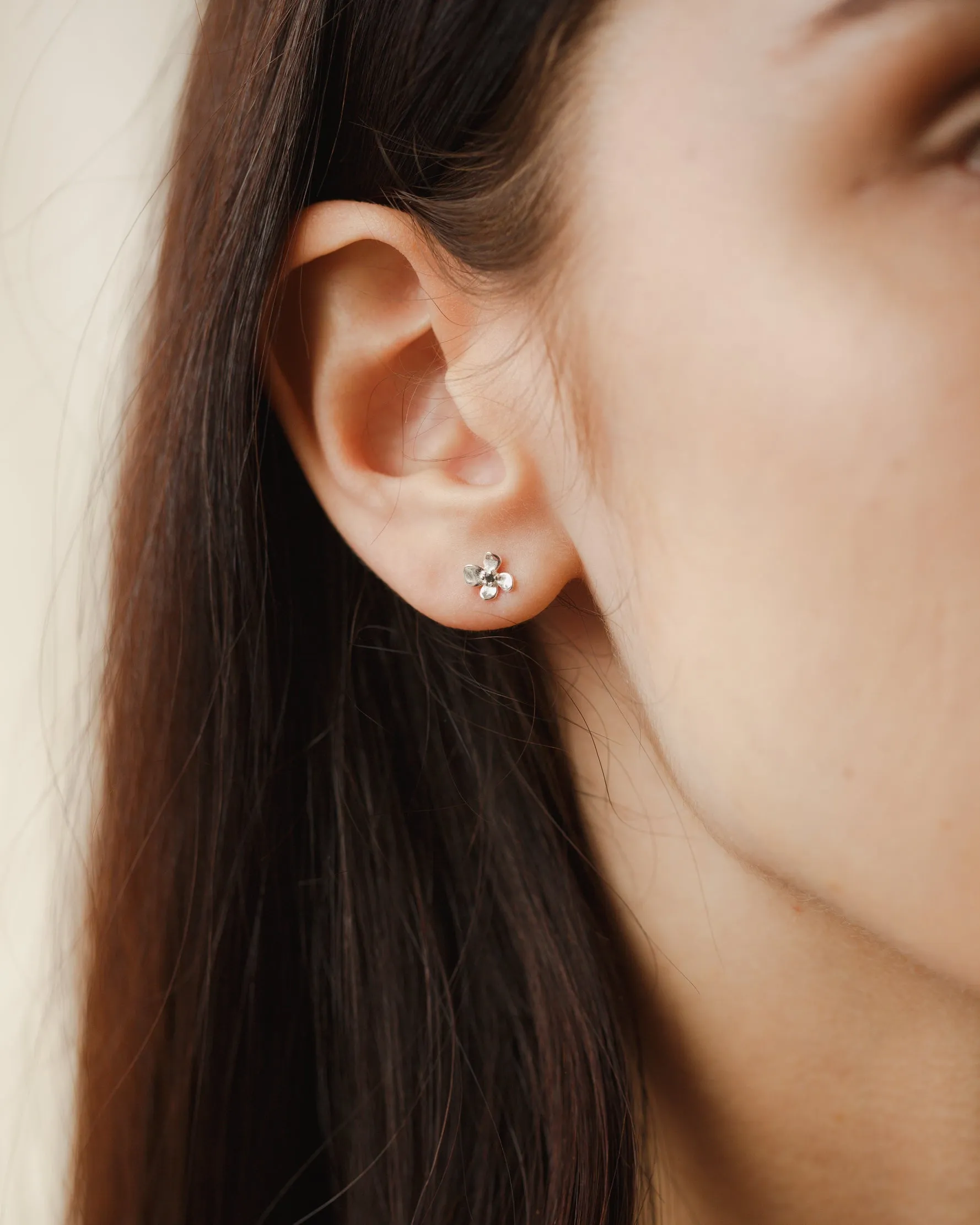 Midnight Blossom Studs