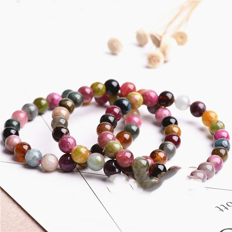 Natural Color Tourmaline Bracelet Fashion Tourmaline Bracelet