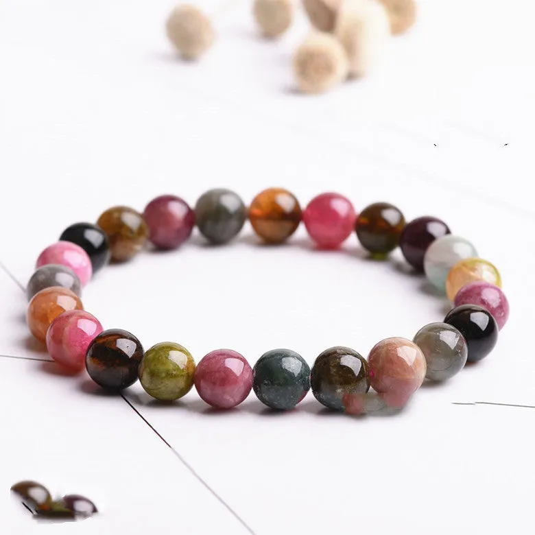 Natural Color Tourmaline Bracelet Fashion Tourmaline Bracelet