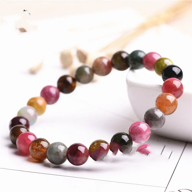 Natural Color Tourmaline Bracelet Fashion Tourmaline Bracelet