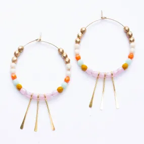 Nest Pretty Things | Lilac Gold Filled Hoops