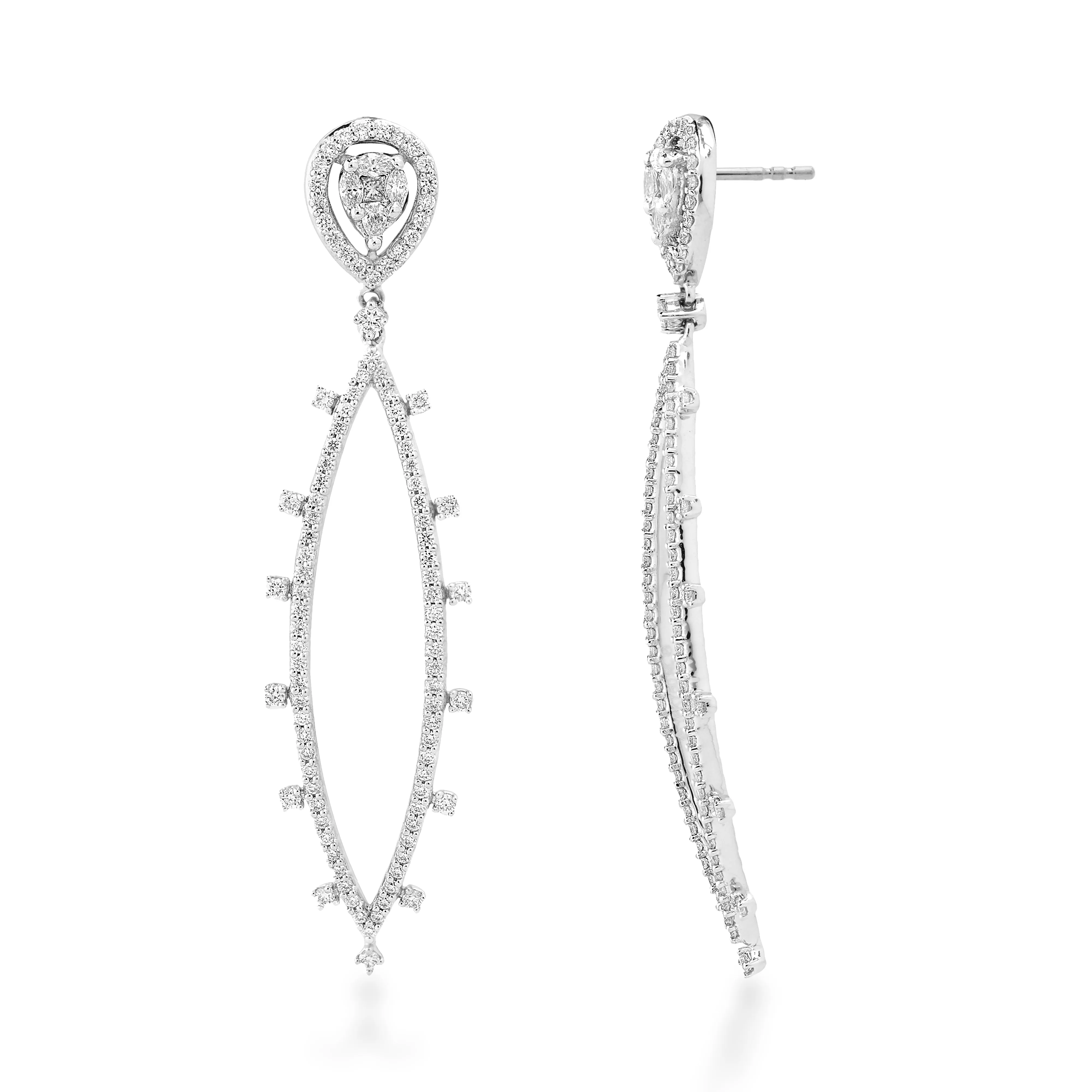 One Solitude Diamond Earrings