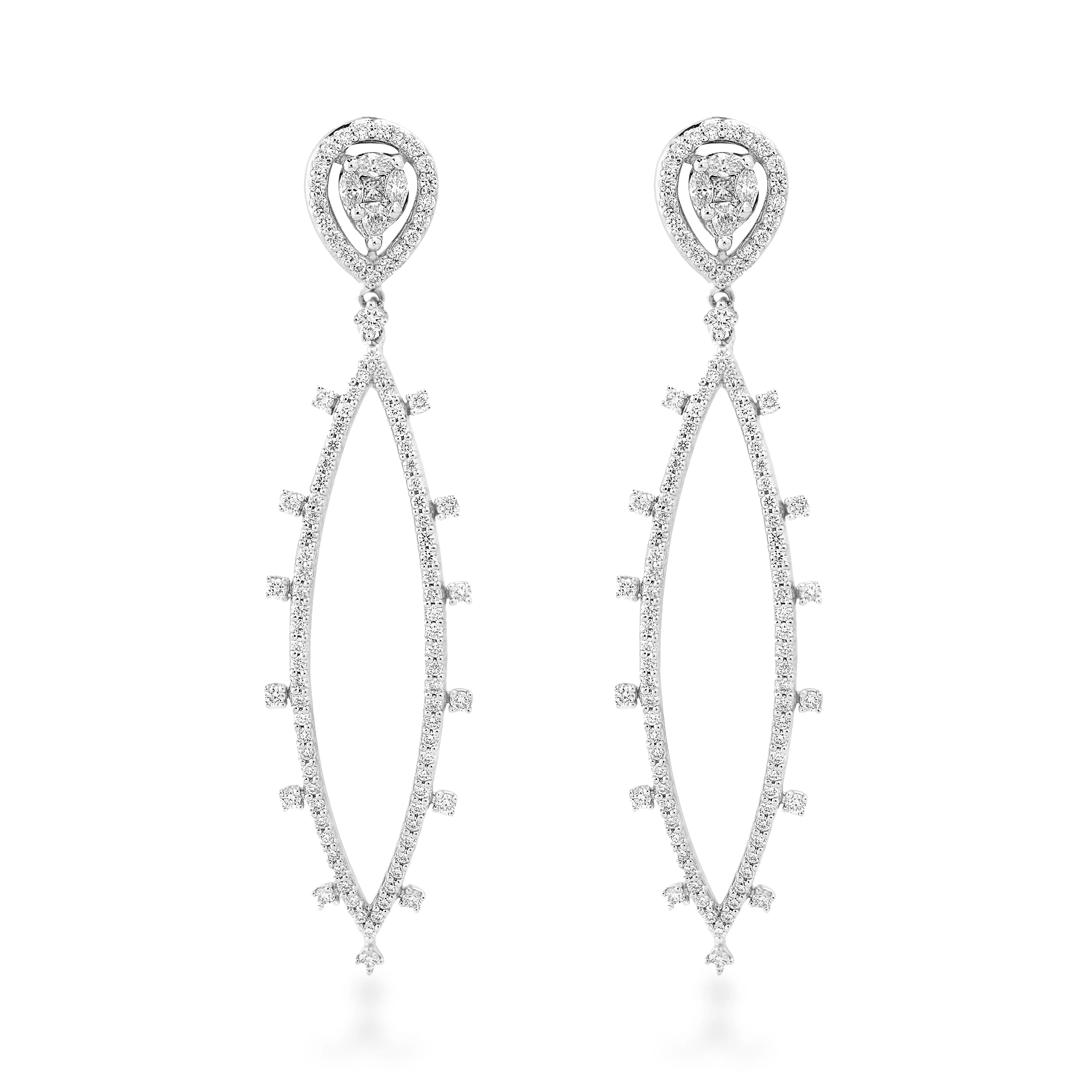 One Solitude Diamond Earrings