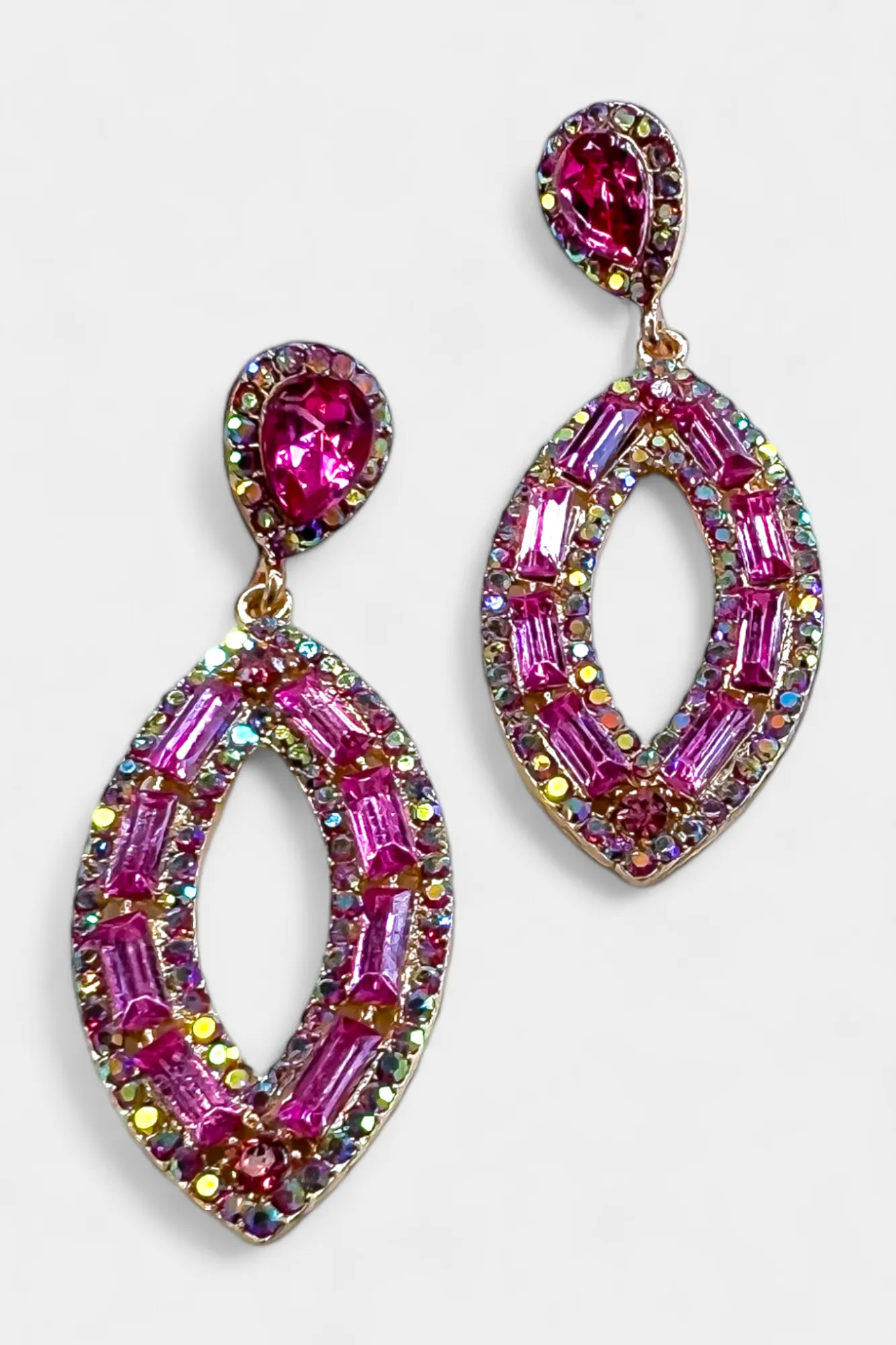 Open Marquise Earrings