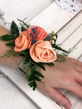 Peaches and Dream Corsage