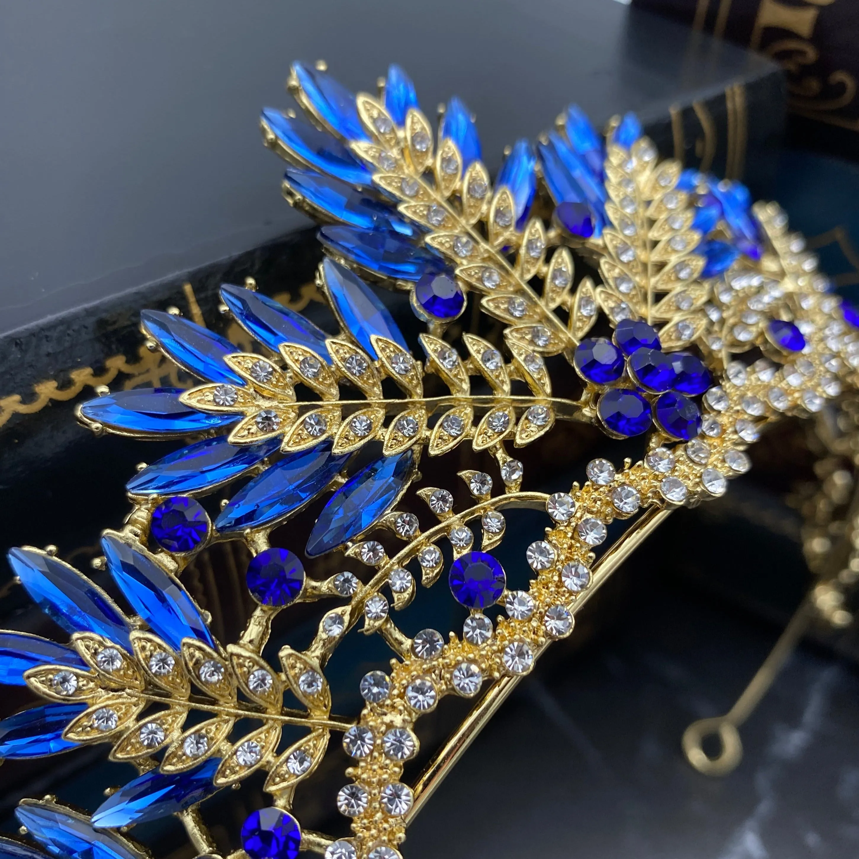 Petra’s Tiara in Blue