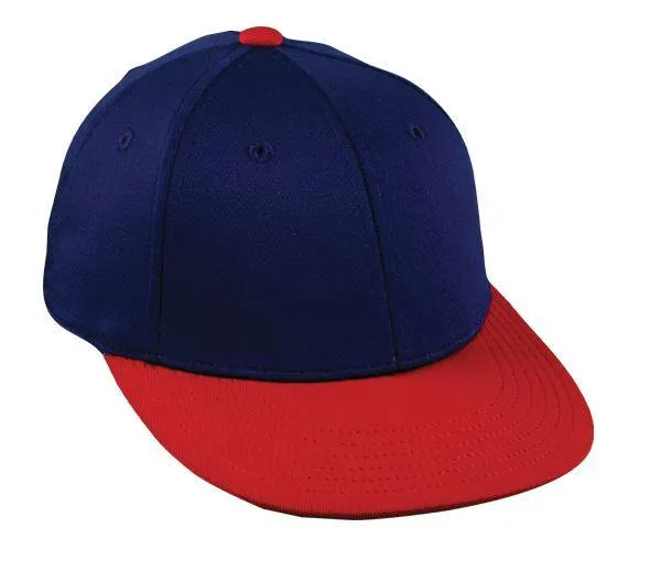 ProFlex Flat Visor Fitted Cap - 2 Tone Colors